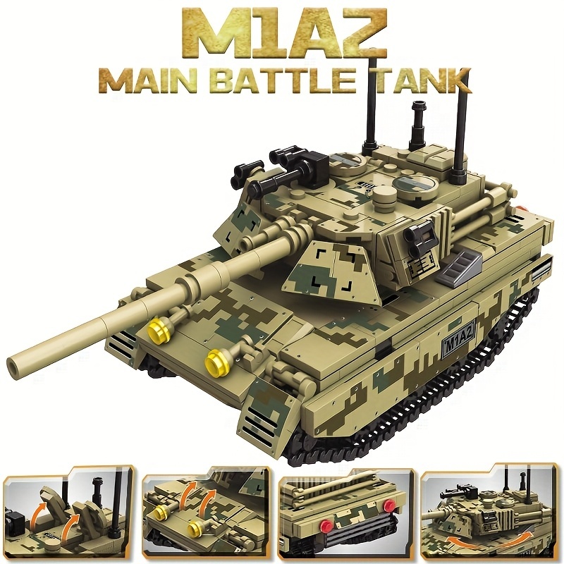 Tank M1A2 - 605 ks stavebnica