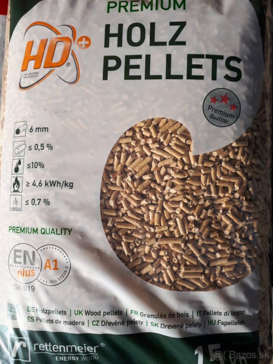 Pelety - predaj