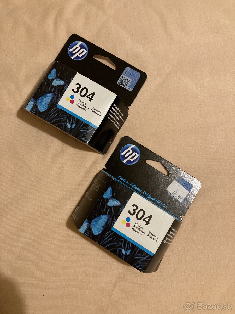 HP 304 TRI COLOUR 2x náplne original - NOVÉ