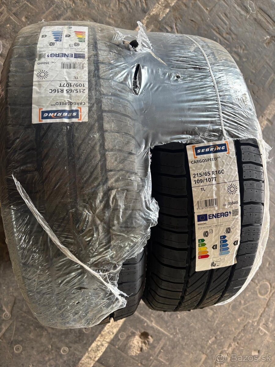 Nové letné pneumatiky SEBRING 215/65/R16 C
