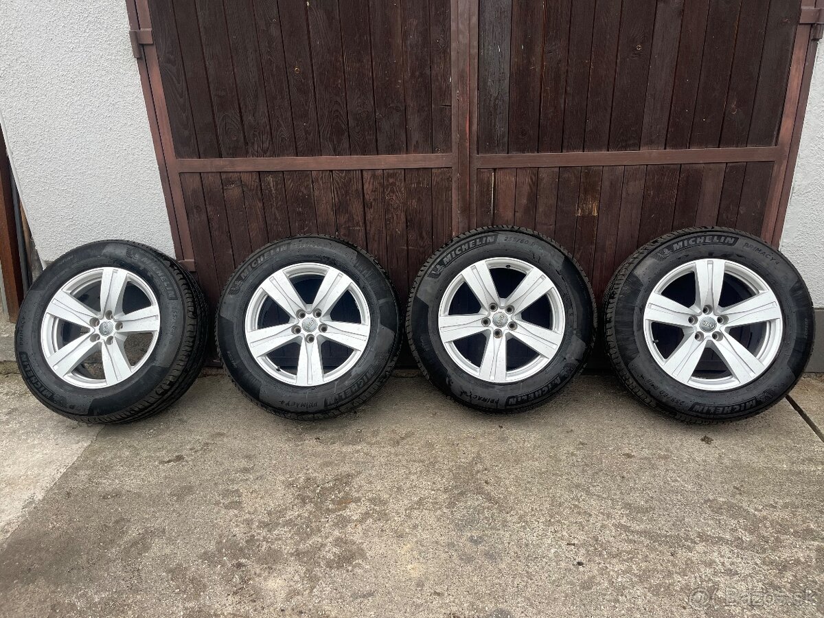 Elektrony 5x112 R18 s pneu 255/60R18 Audi Q7