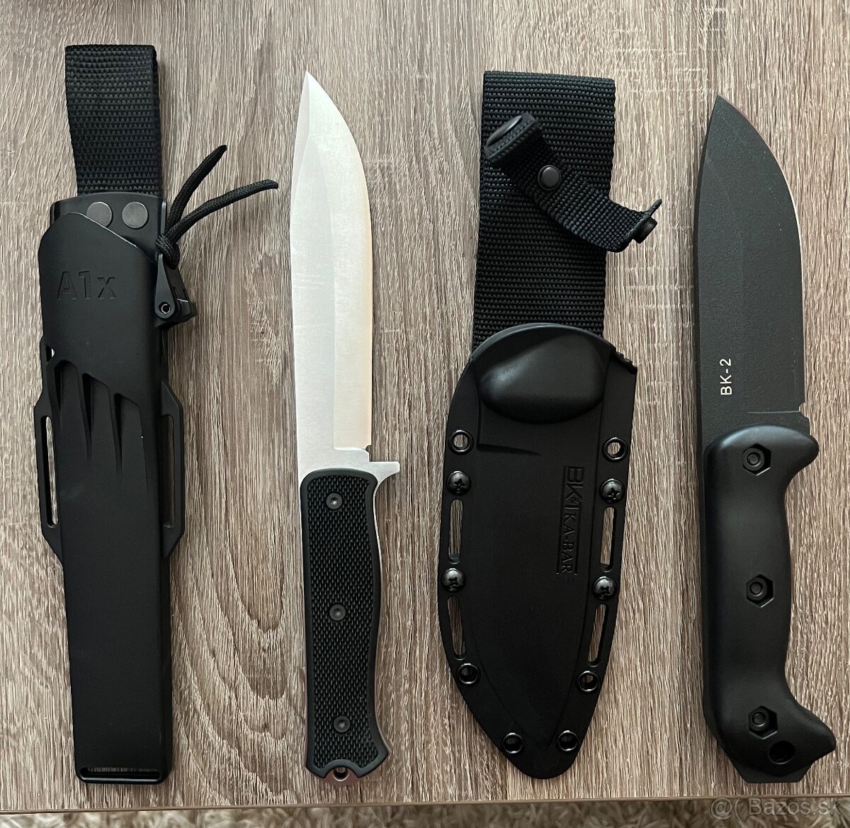 FALLKNIVEN A1X, KA-BAR Becker BK2