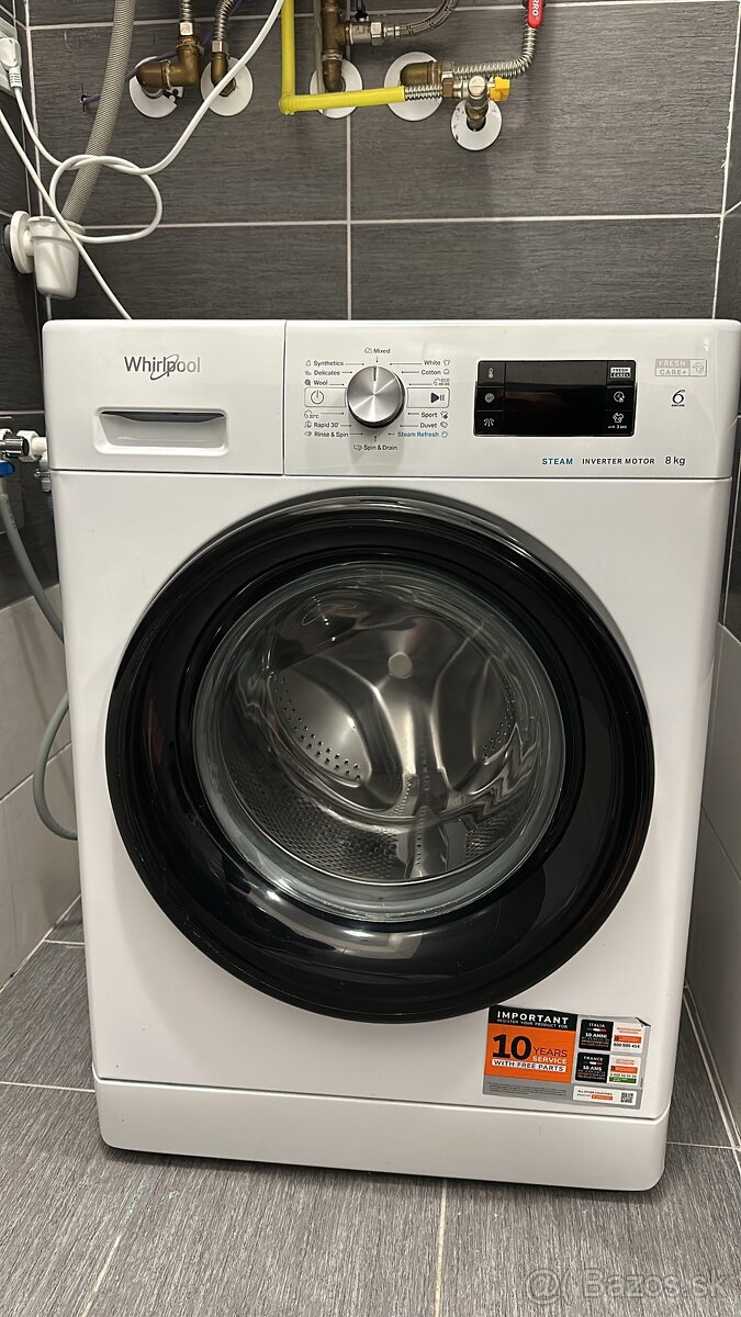 Práčka Whirlpool FreshCare+ FFB 8458 BV EE