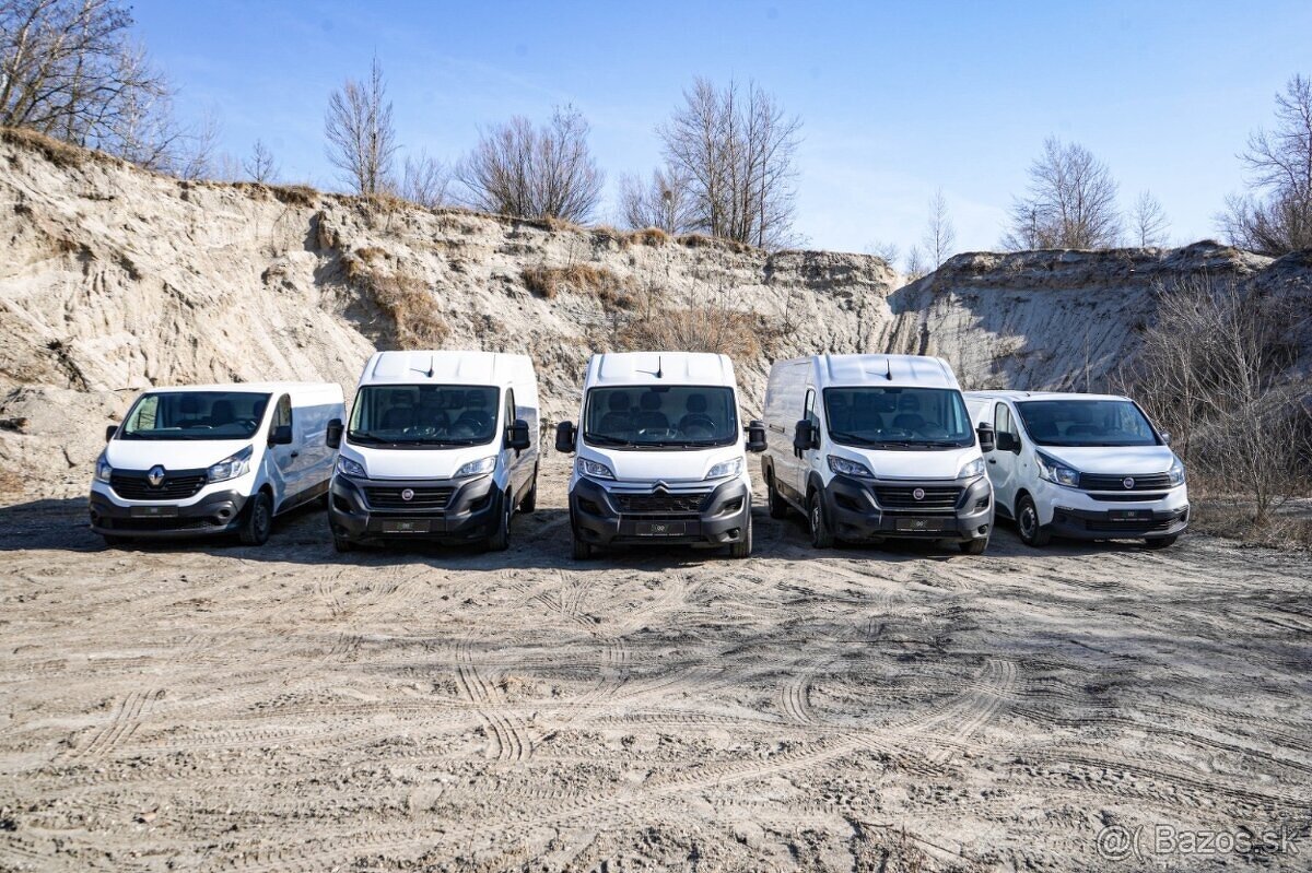 Prenájom dodávky Fiat Ducato & Citroen Jumper