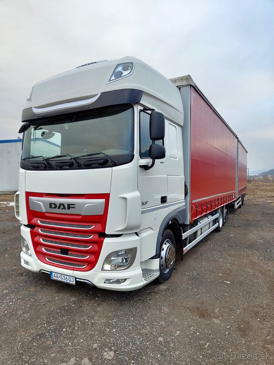 DAF XF 480 – 2019 – Tandemová súprava WECON 120 m³