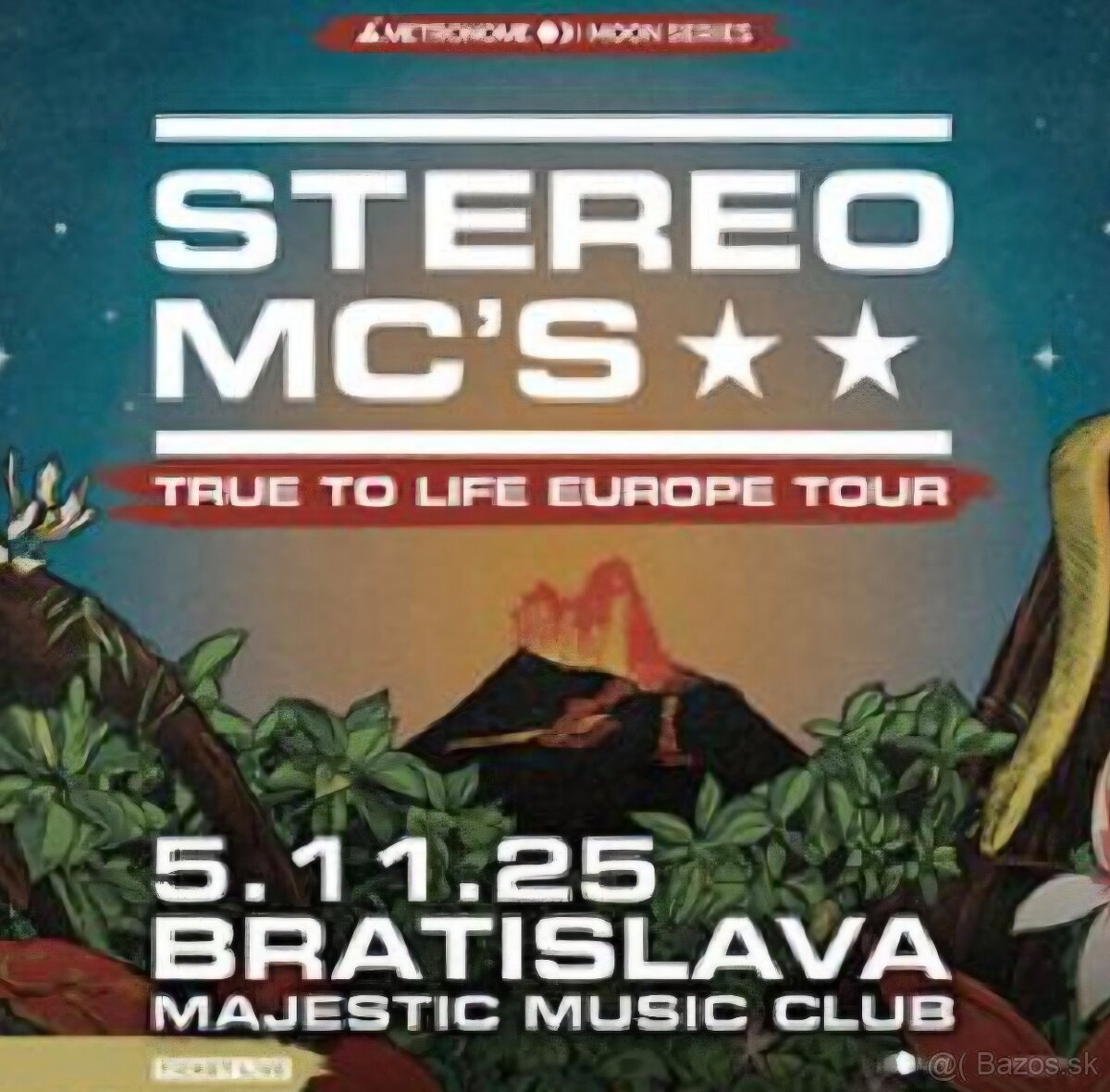 STEREO MC'S LÍSTKY NA KONCERT