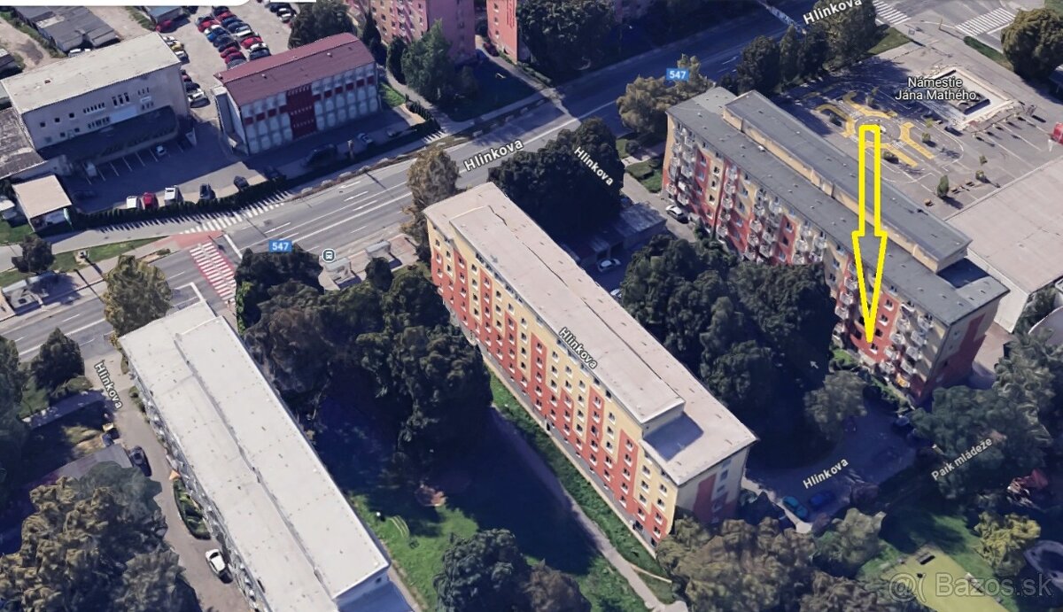 3 – izbový tehlový byt Košice – Sever