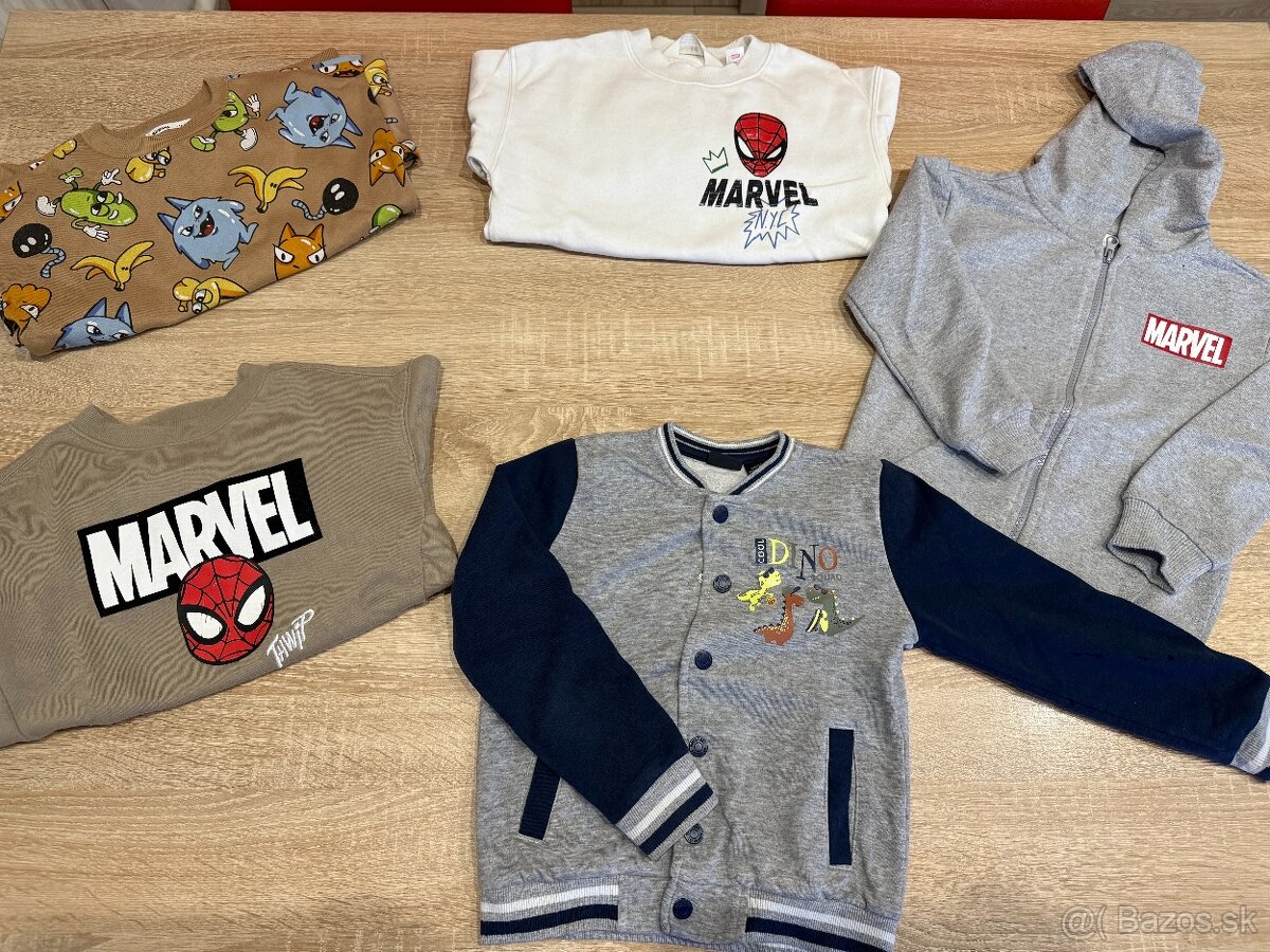 Chlapčenský balík oblečenia vo veľkosti 110/116