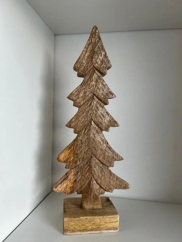 Drevený stromček - dekorácia