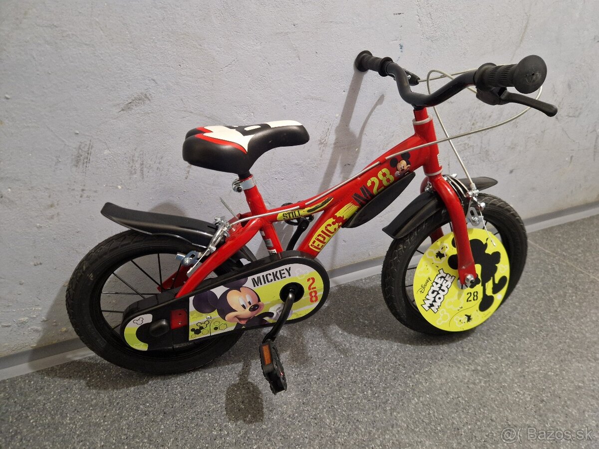 Detský bicykel Dino Bikes MICKEY28 14"