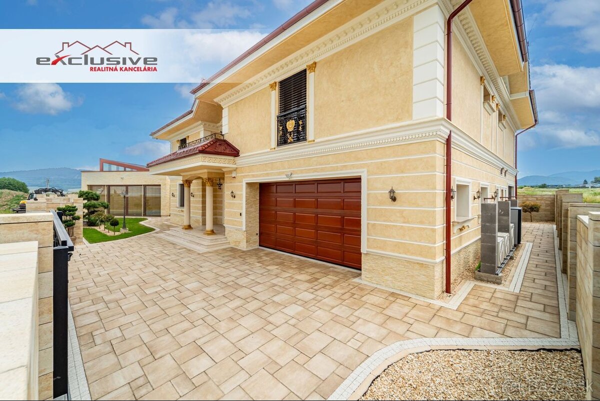 ZAUJÍMAVÁ CENAIMPOZANTNÁ RODINNÁ VILA-KRYTÝ BAZÉN-GARÁ