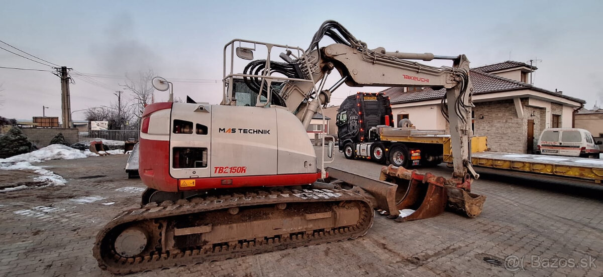 TAKEUCHI TB2150 DIESEL - 2x lomený výložník