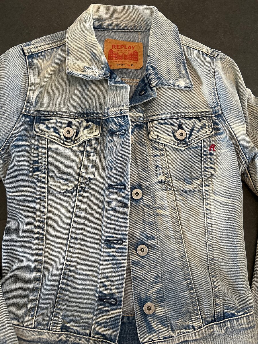 Riflová bunda REPLAY