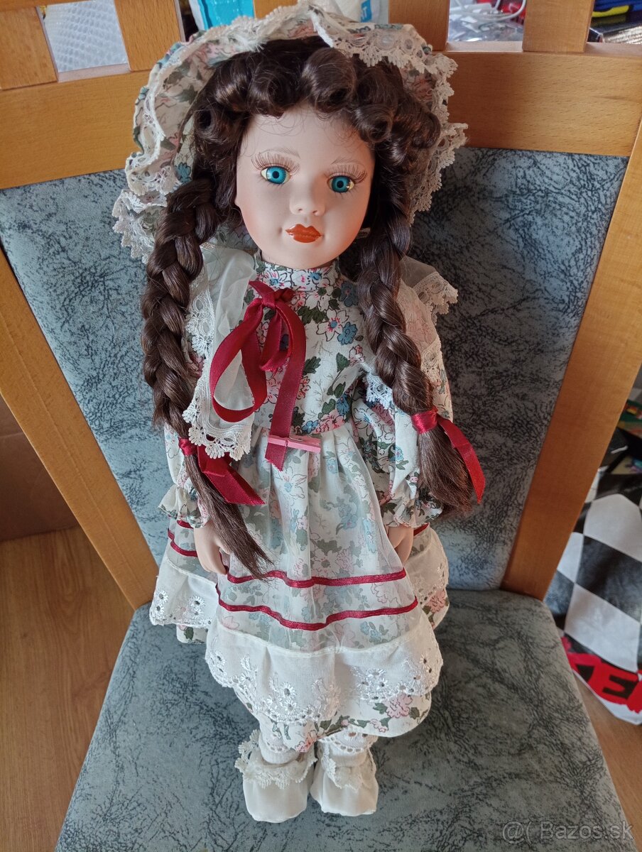 Retro porcelánové bábiky