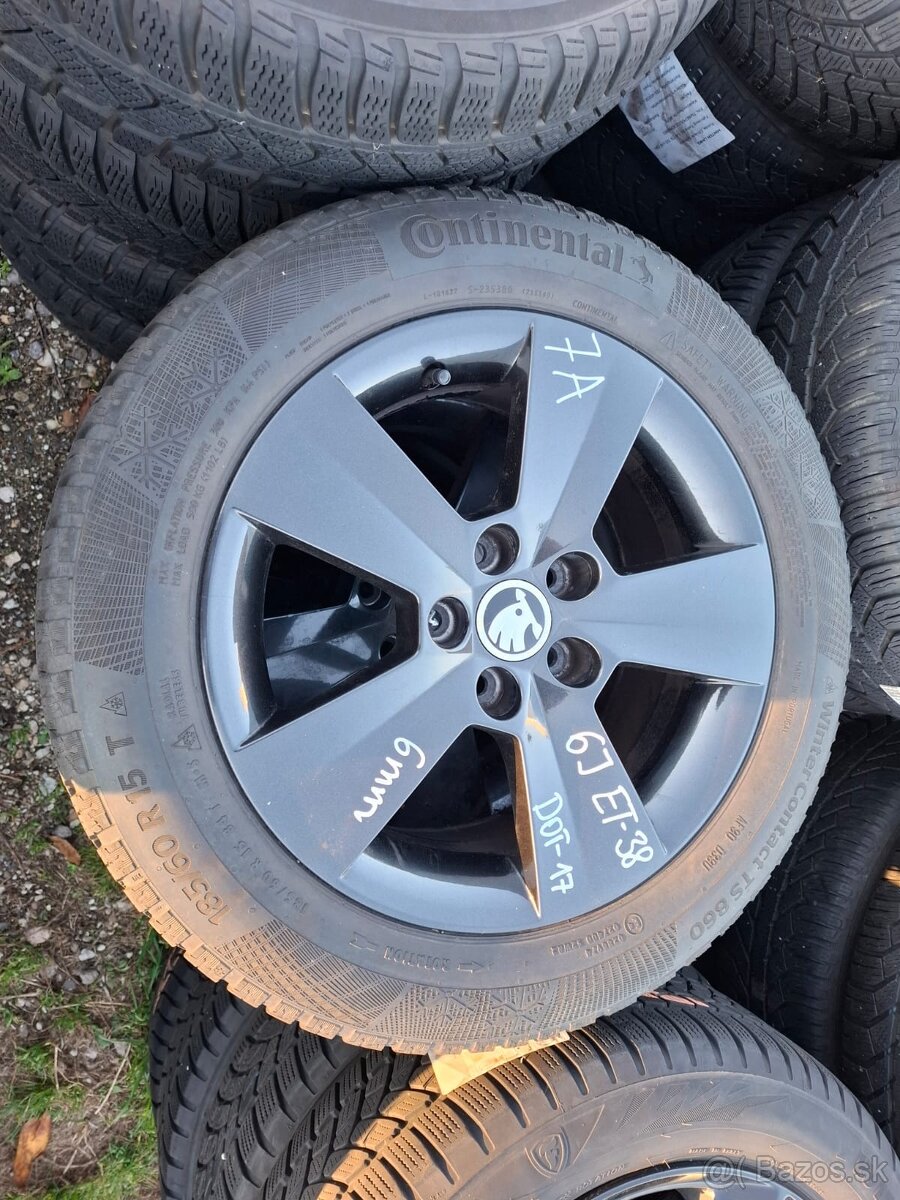 ALU DISKY 5x100 Škoda Fabia