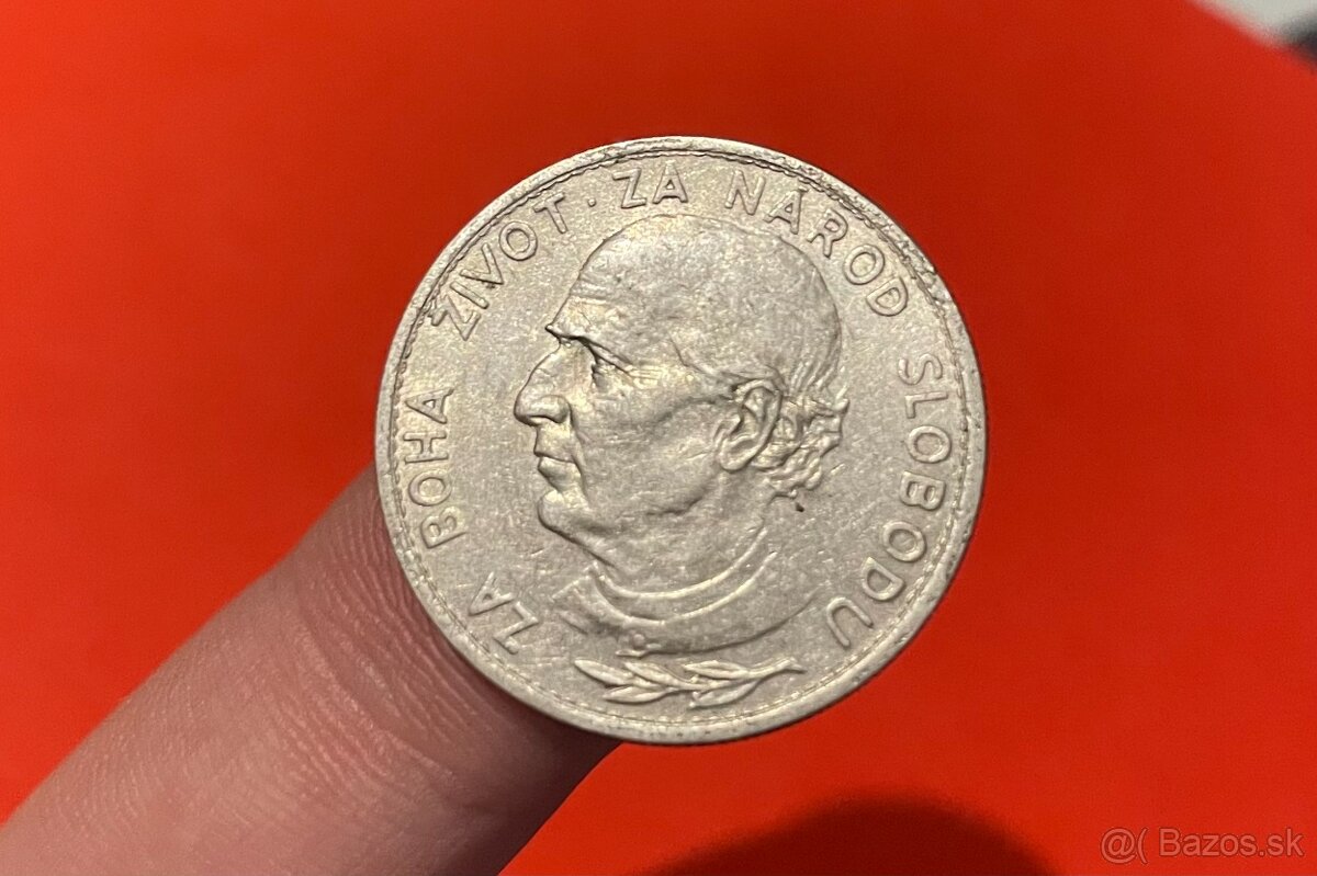 5 korún 1939 Slovenský Štát