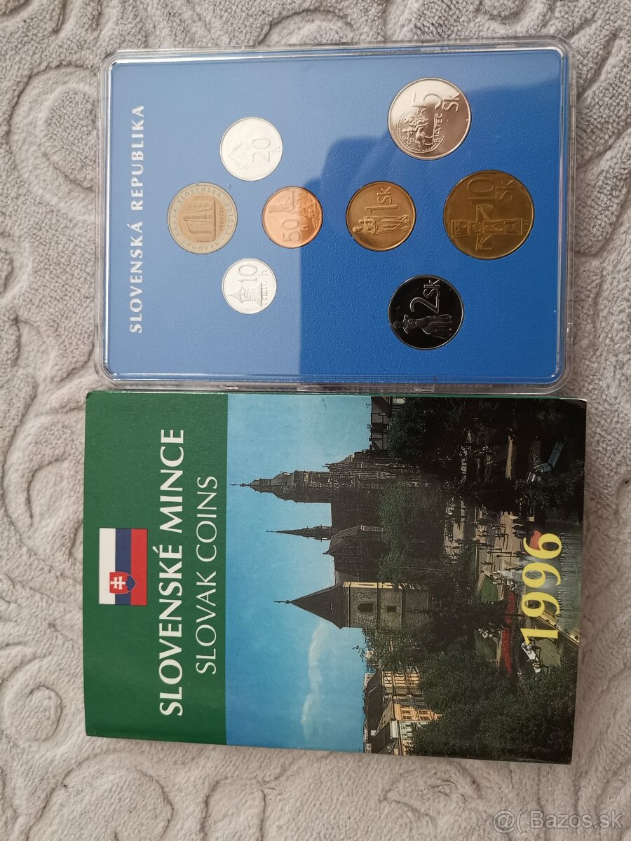 Sada Slovenských mincí 1996