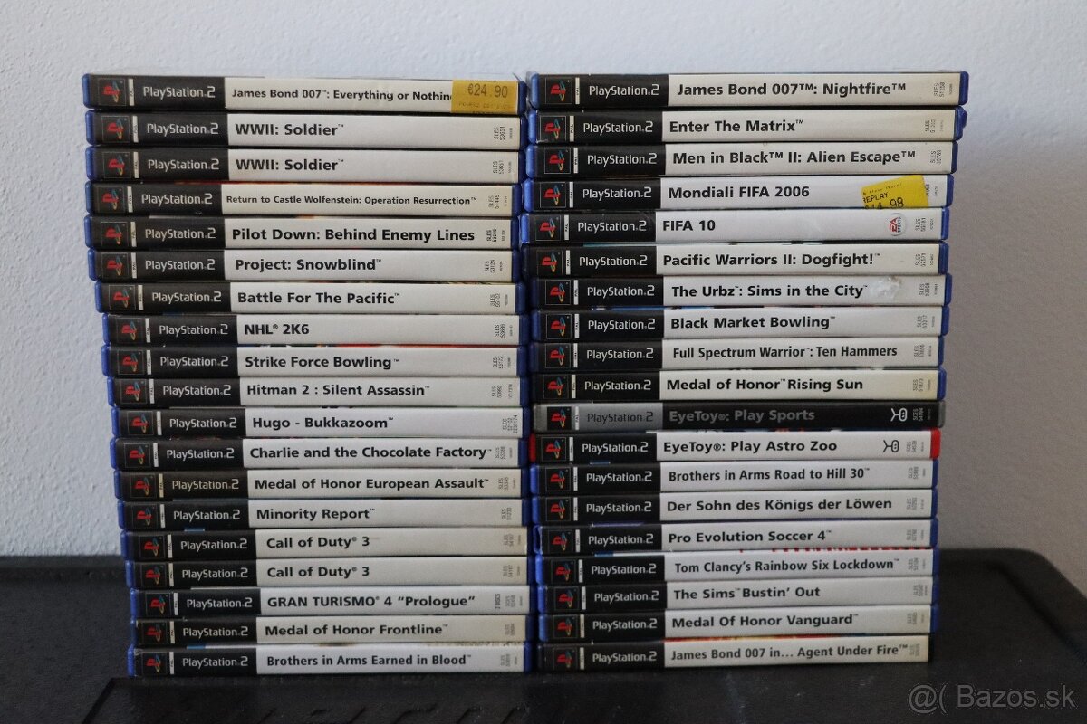 PS2 hry Playstation 2