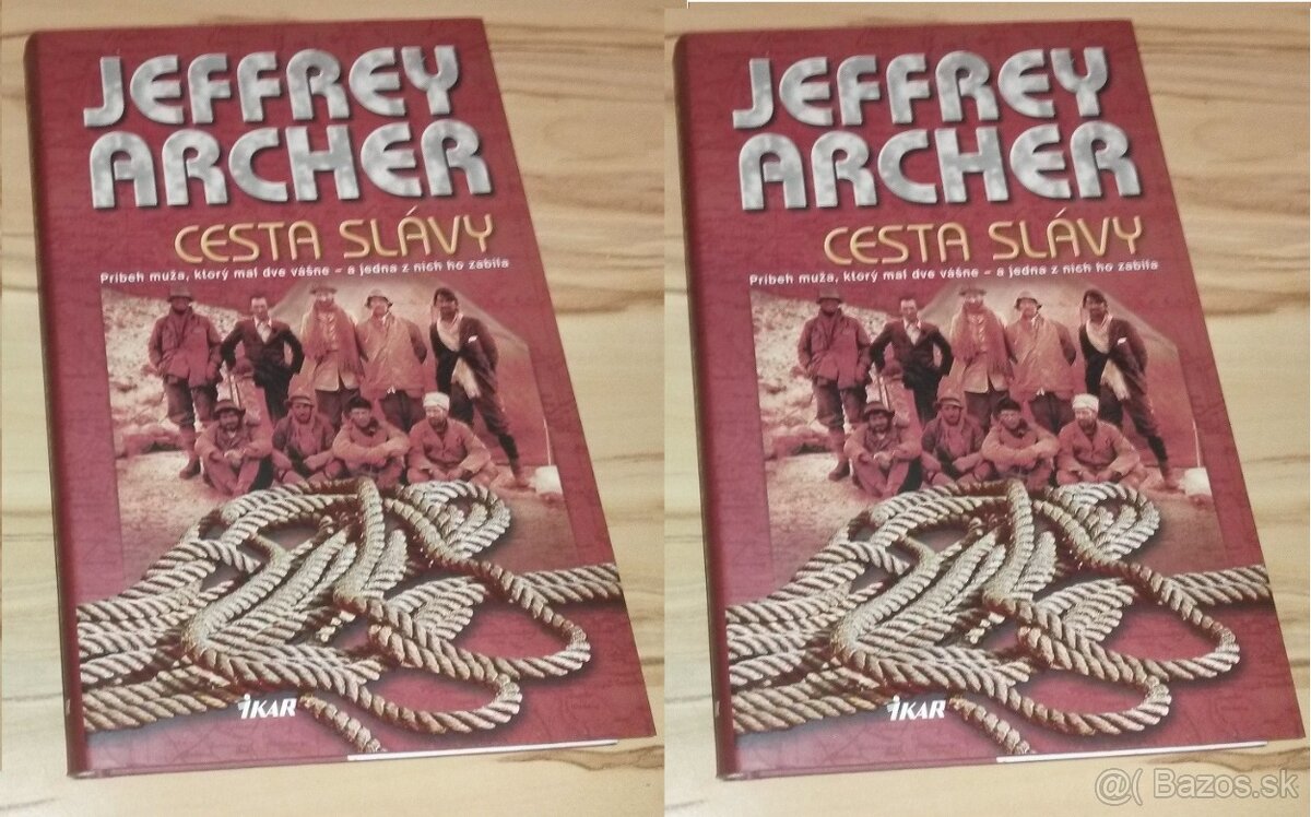 Jeffrey Archer. Patricia Cornwell.