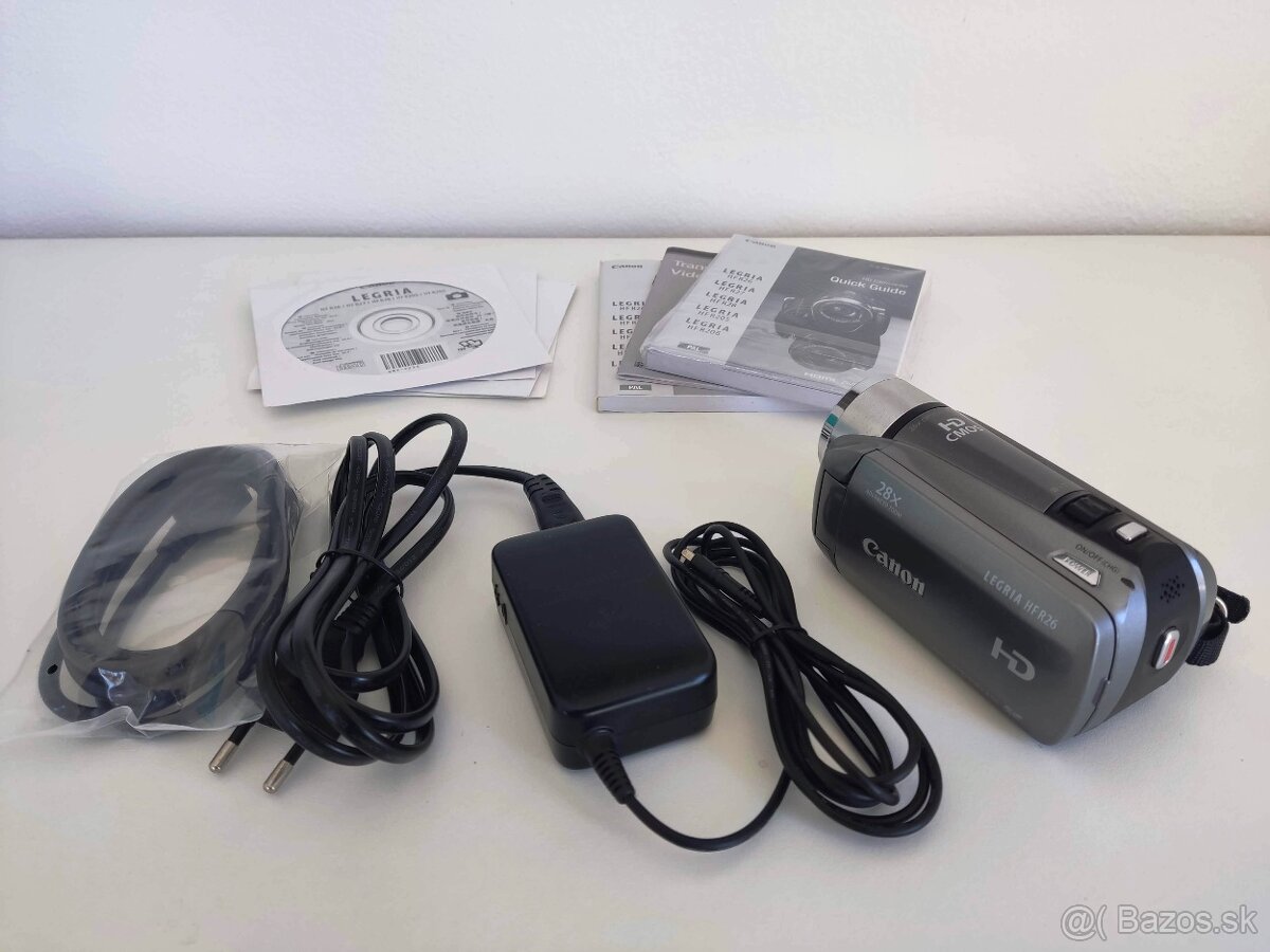 Videokamera Canon Legria HF R26 ako nová