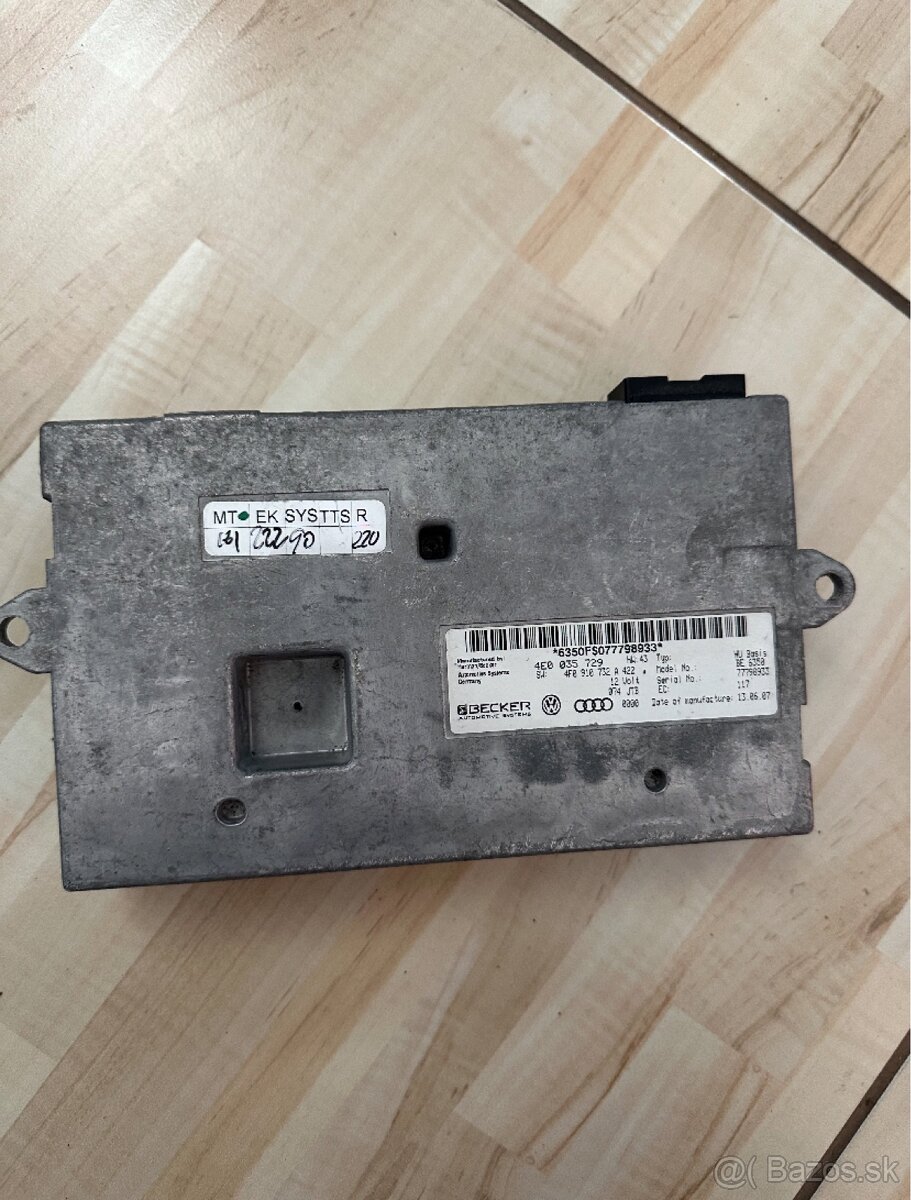 Interface radiaca jednotka MMI AUDI A4 A6 A8