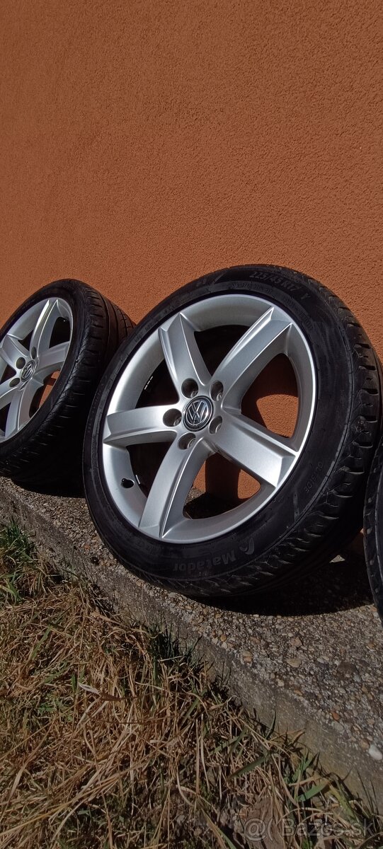 Elektróny s pneumatikami R17 VW, Seat, Škoda, Audi