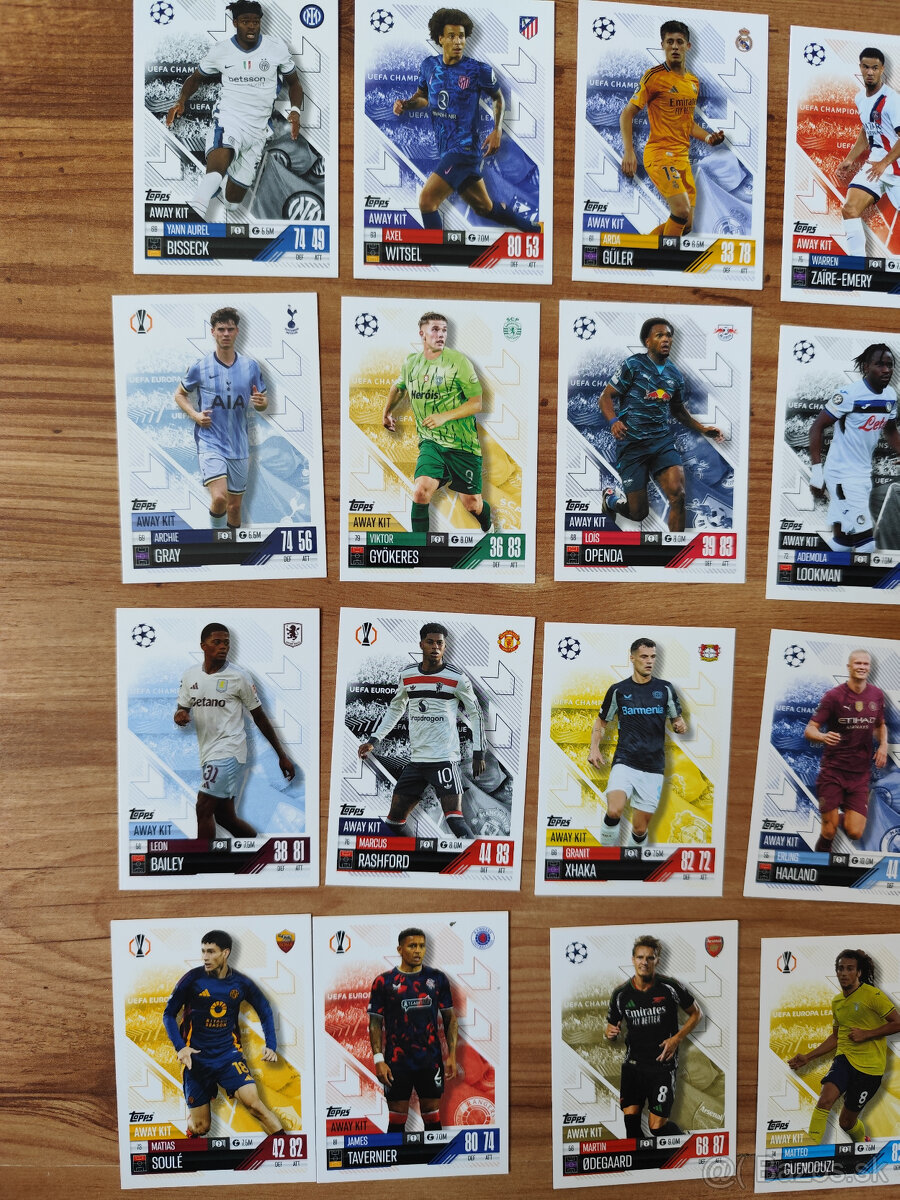 Futbalove kartičky Match Attax Extra 2024/25