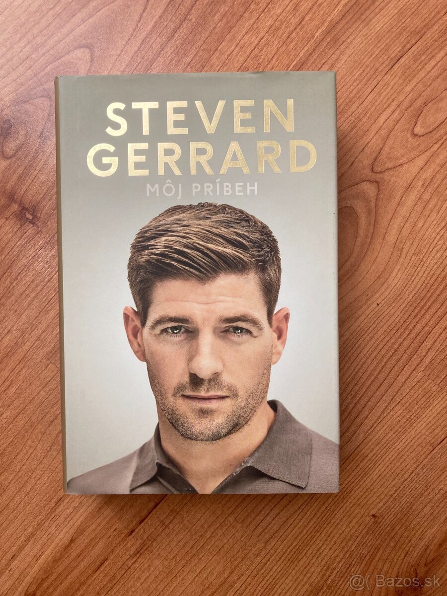 ♥ Kniha Môj príbeh Steven Gerrard ♥