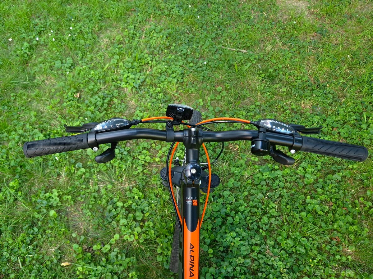 Horský bicykel ALPINA Eco M20 (15.5" JUNIOR) - oranžový