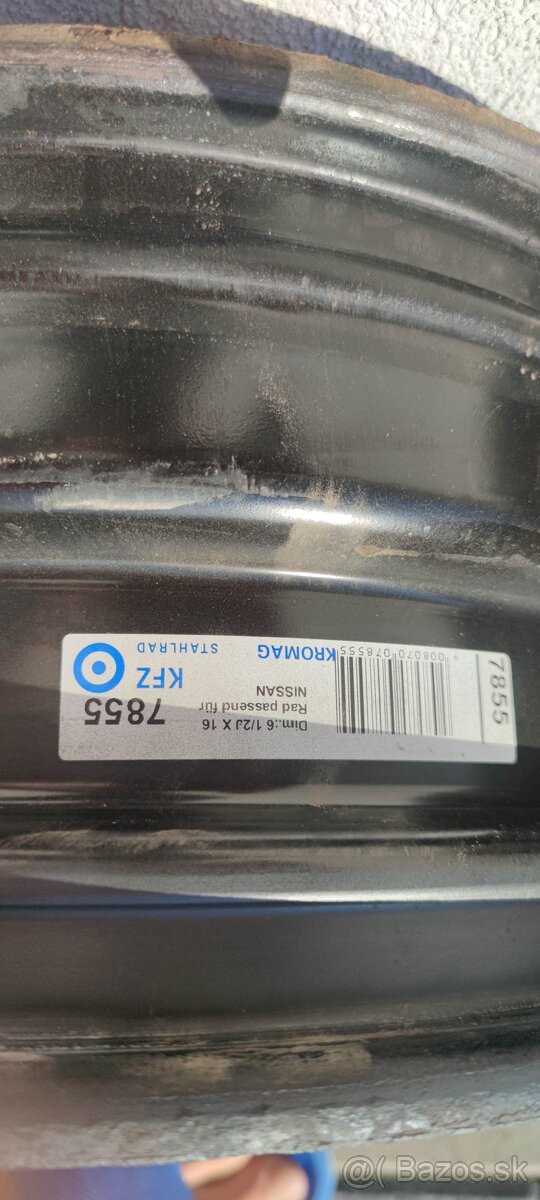 Plechové disky 16