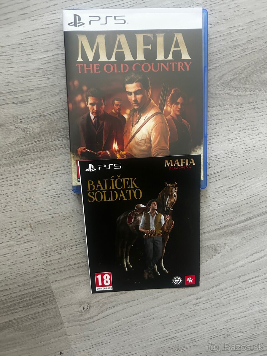 Mafia 4 + soldato pack PS5 - LEN volať alebo sms