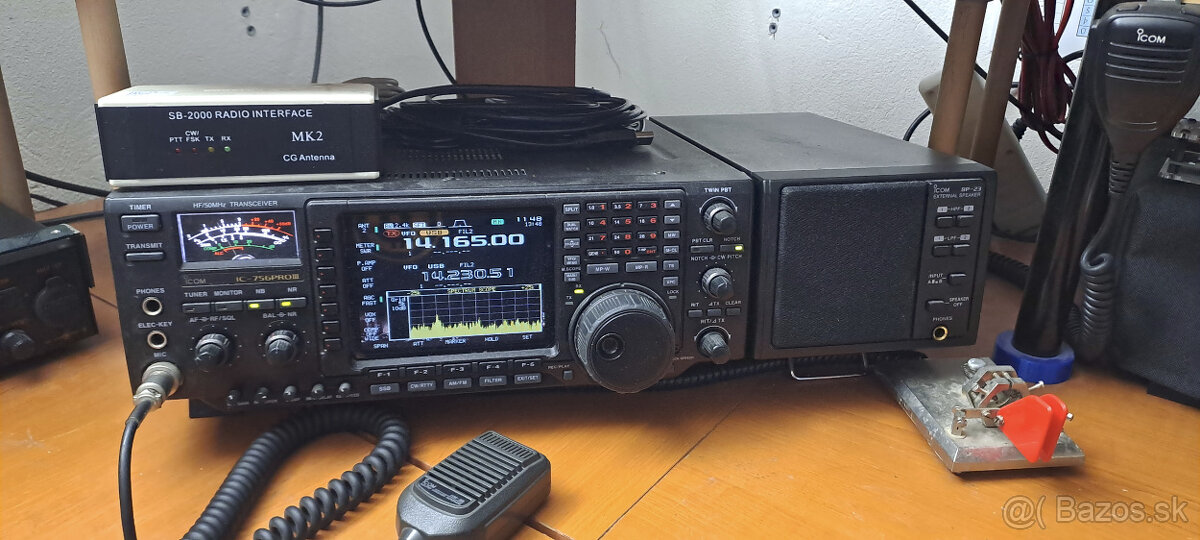 Predam Icom IC-756 Pro3 + prislusenstvo