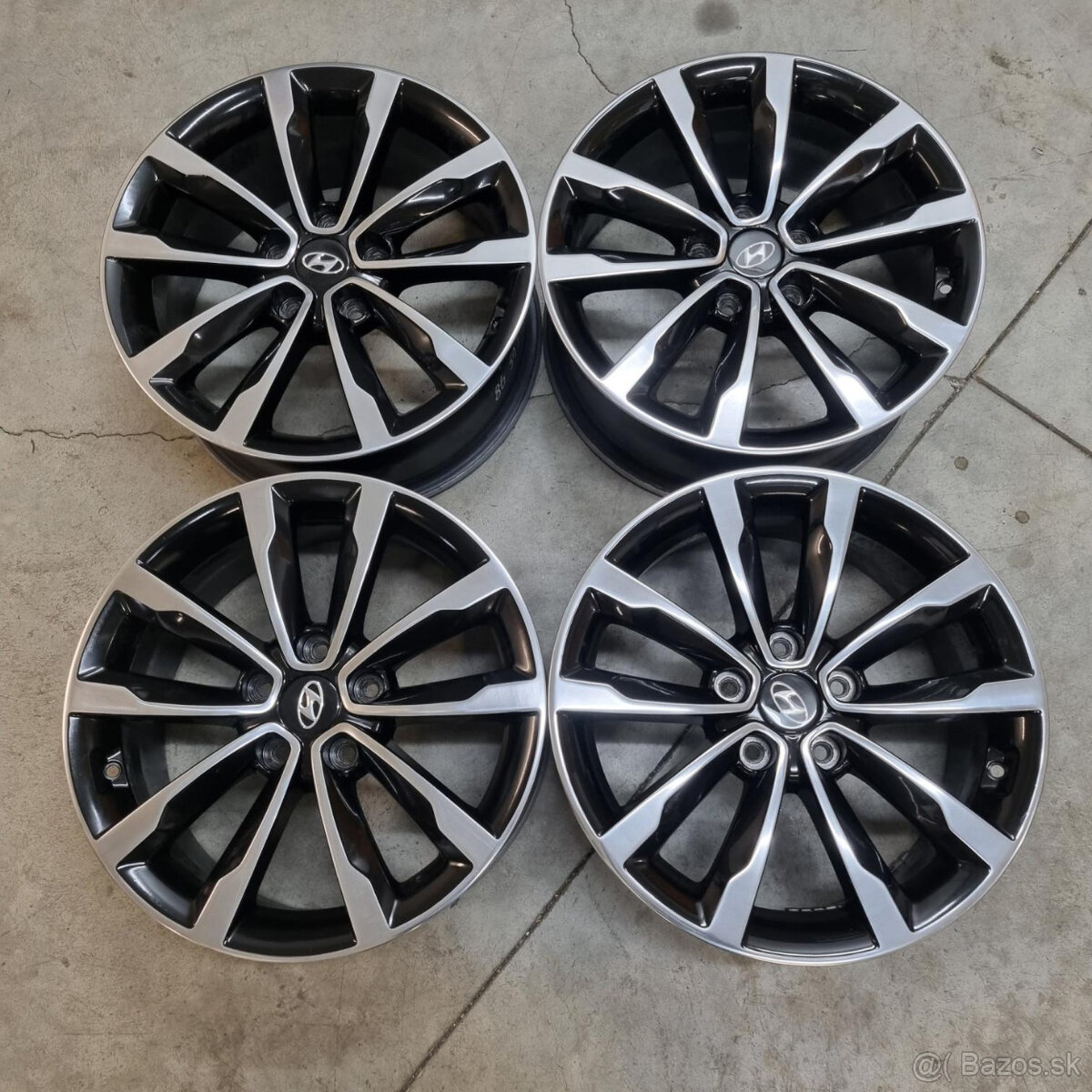 Hliníkové Hyundai disky 5x114.3 R17 7,5J ET46