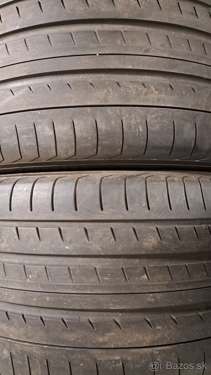 Predám 2ks jazdené letné 295/35r20-105Y Yokohama