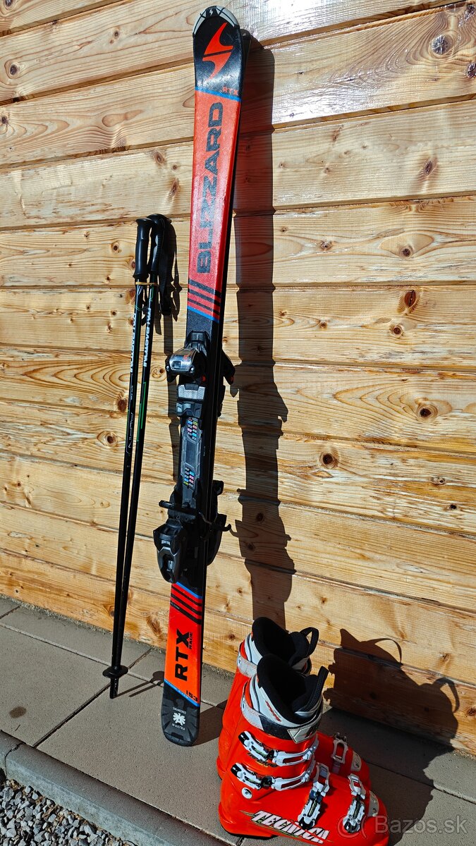 LYŽE BLIZZARD RTX RACE 153CM + TECNICA INFERNO 26CM