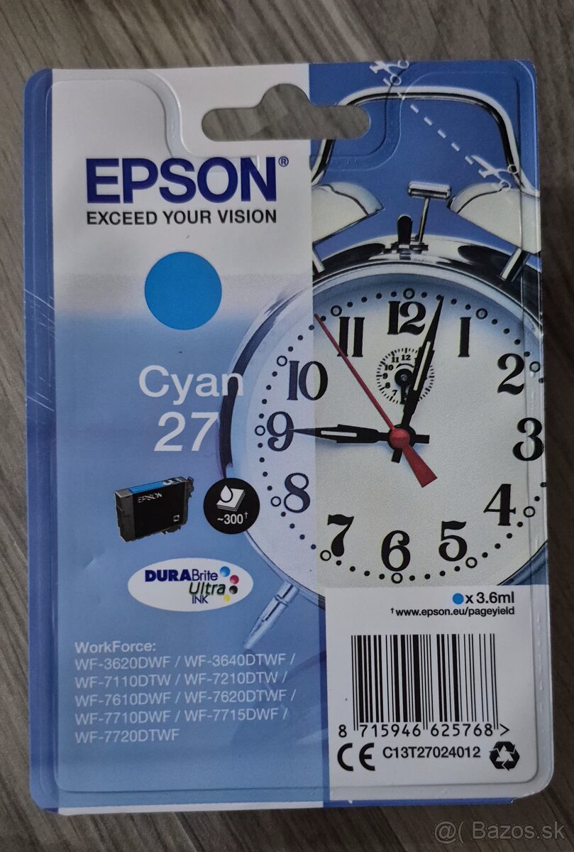 Predám tonery do tlačiarne Epson