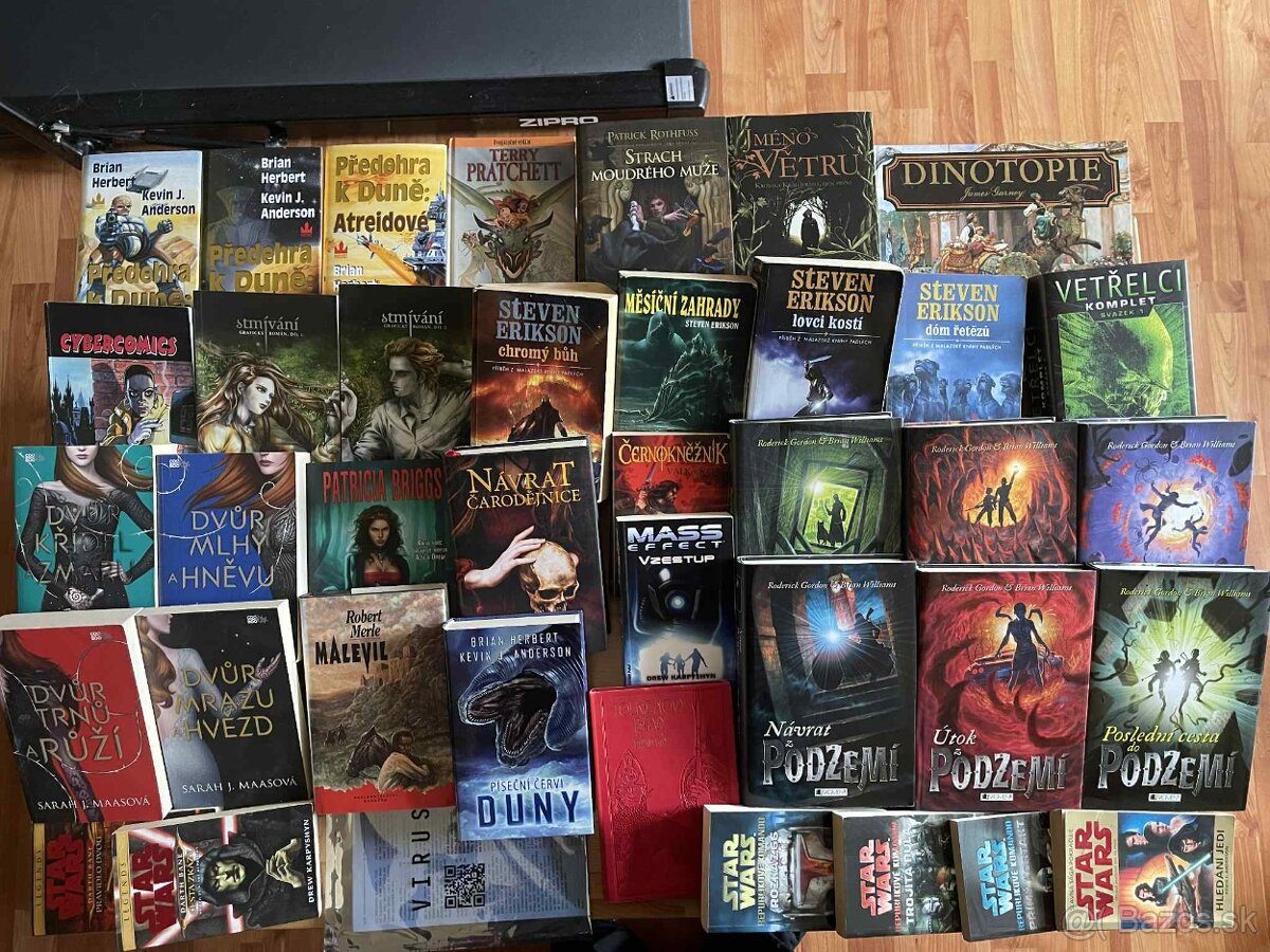 Hra o trůny,Caraval,Cybercomics,Podzemí,Mass Effect, Malaz