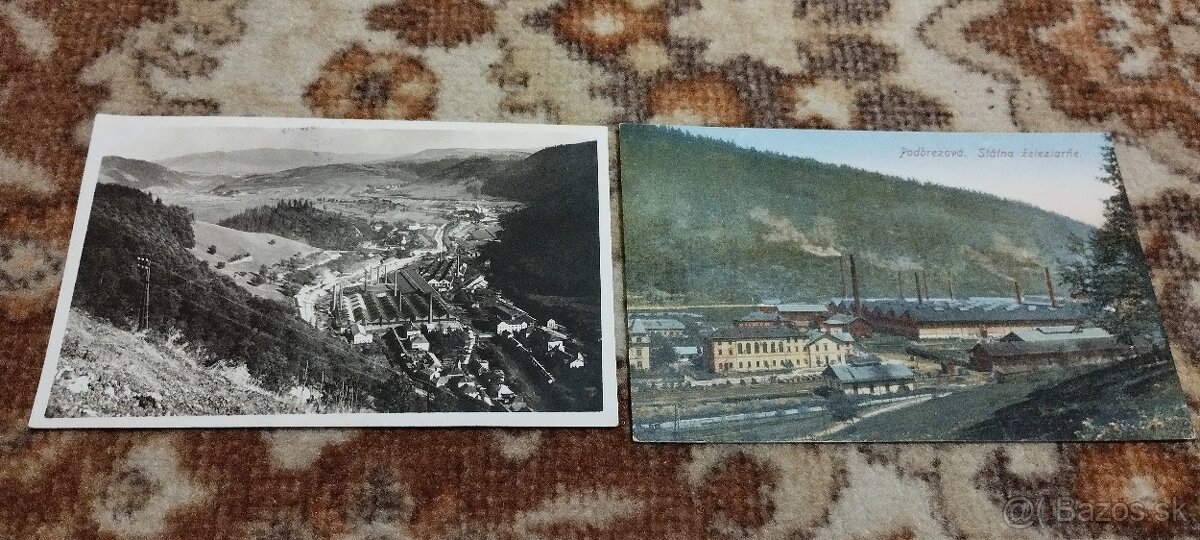 Podbrezová pohľadnice