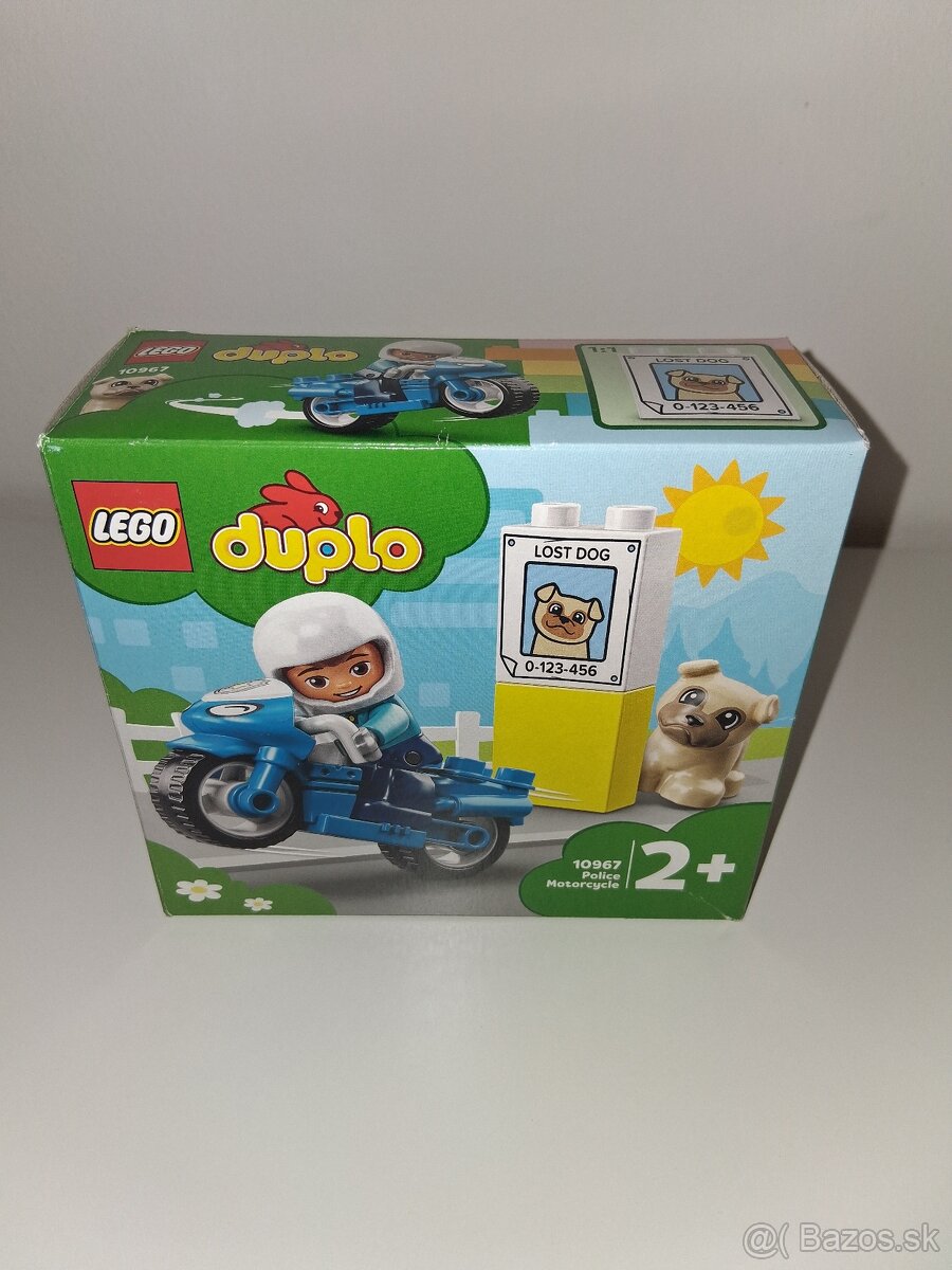 LEGO DUPLO POLICEJNI MOTORKA