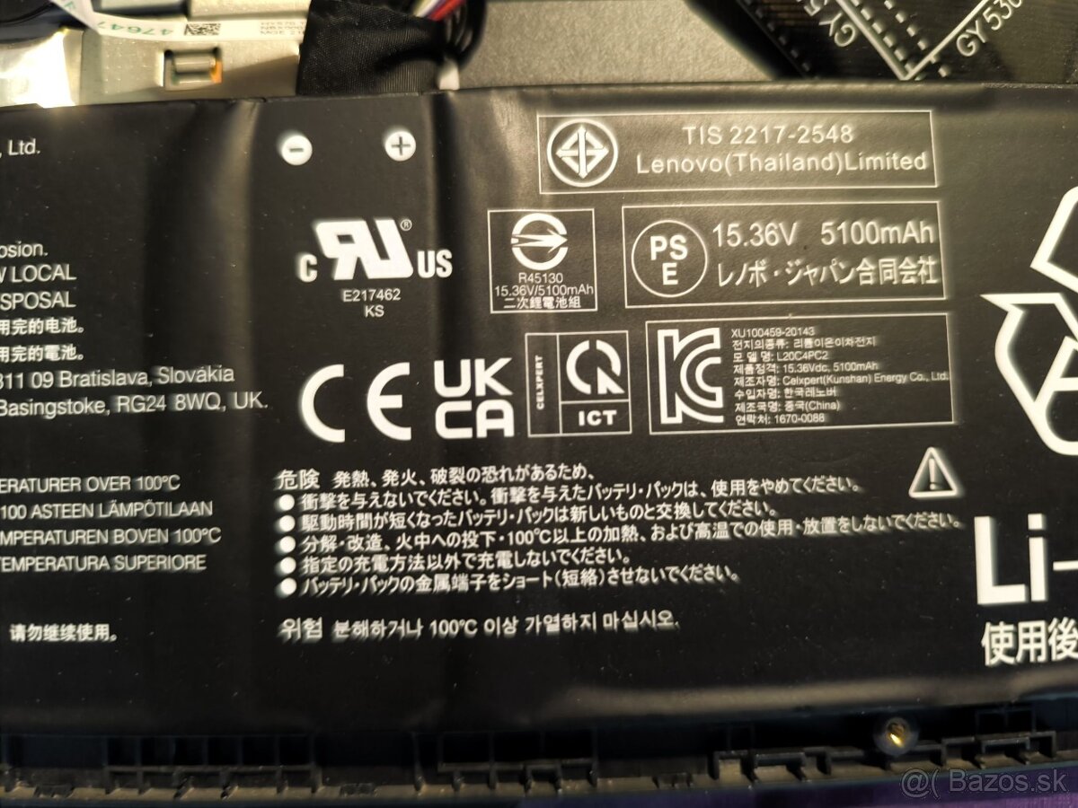 Batéria pre notebook Lenovo Legion 5