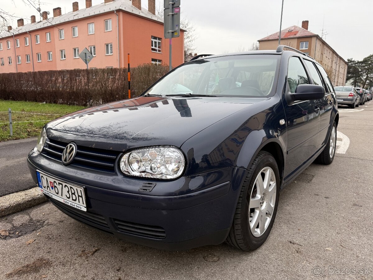 Predám Vw Golf 4 Variant 1.9 66kw po GO Super stav.