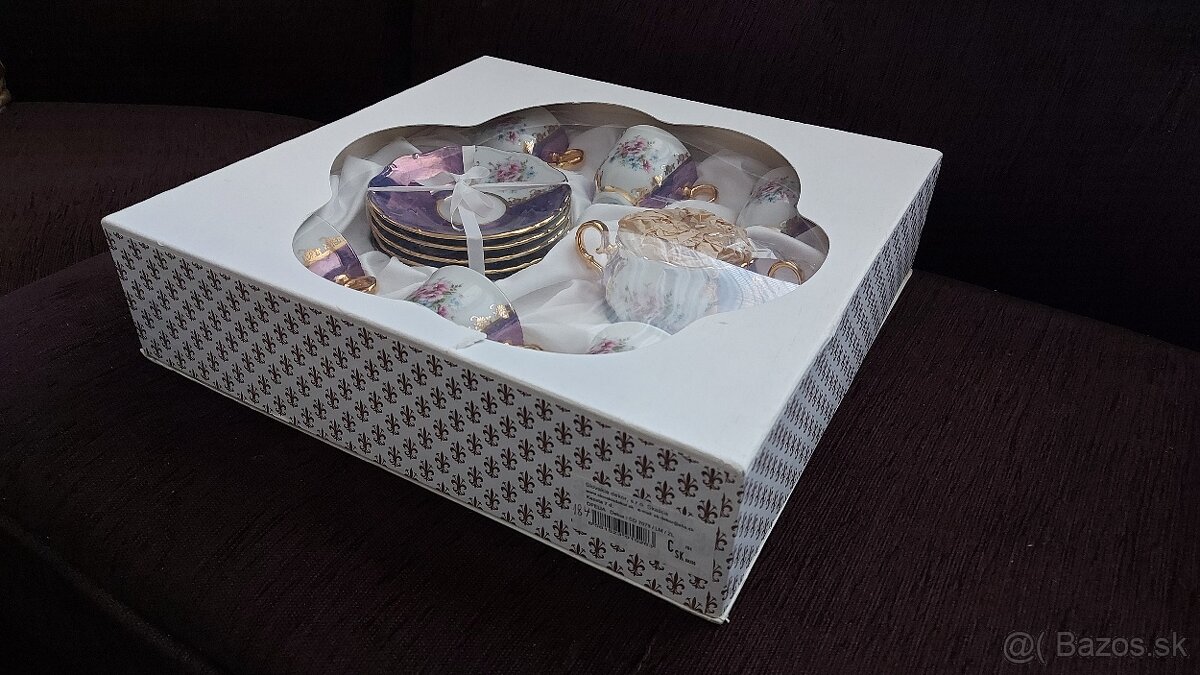 Kávová súprava s cukorničkou