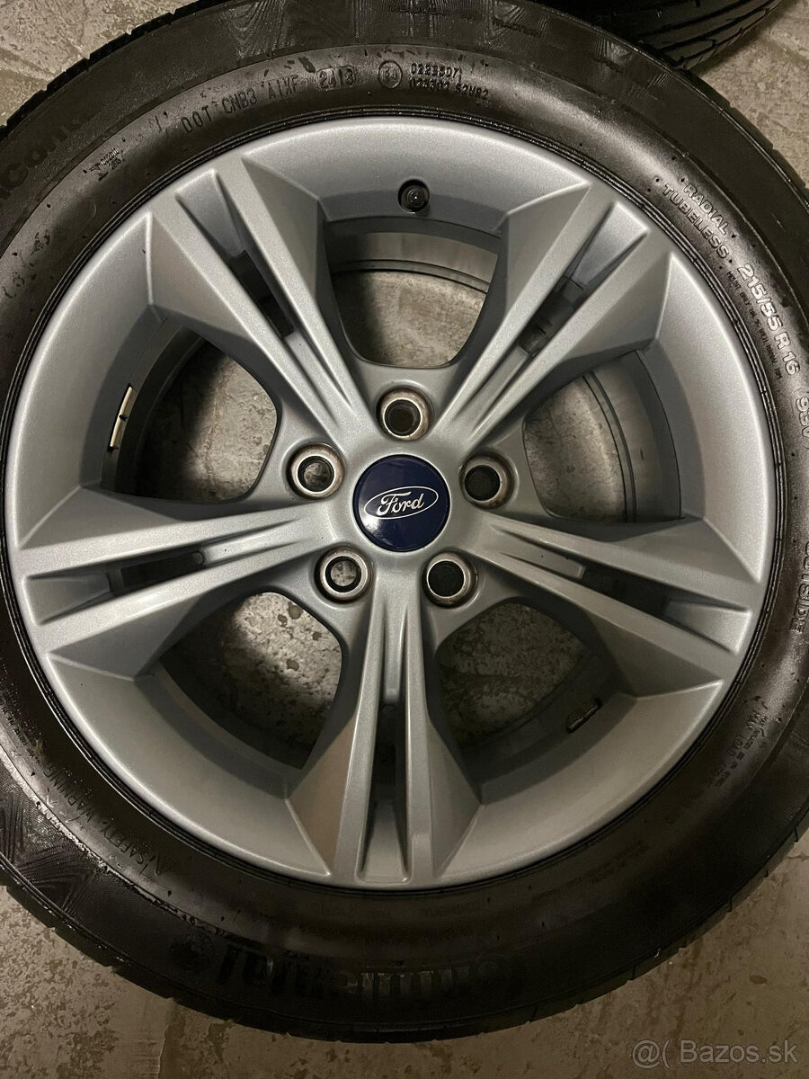 FORD C-MAX originálne letné kolesá Continental 215/55 R16