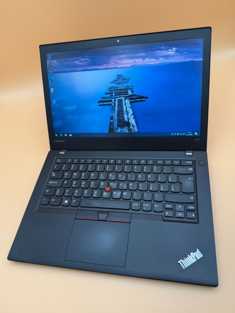 Notebook Lenovo A475 / AMD A12 / 8GB RAM / SSD / Win10 Pro