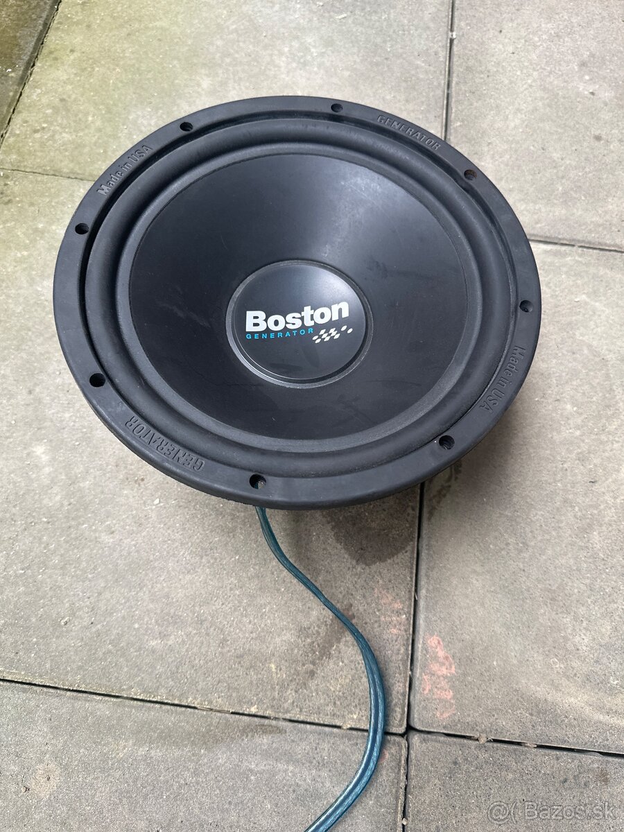 Predám basák Subwoofer 25cm BOSTON generator GS1000 4ohm
