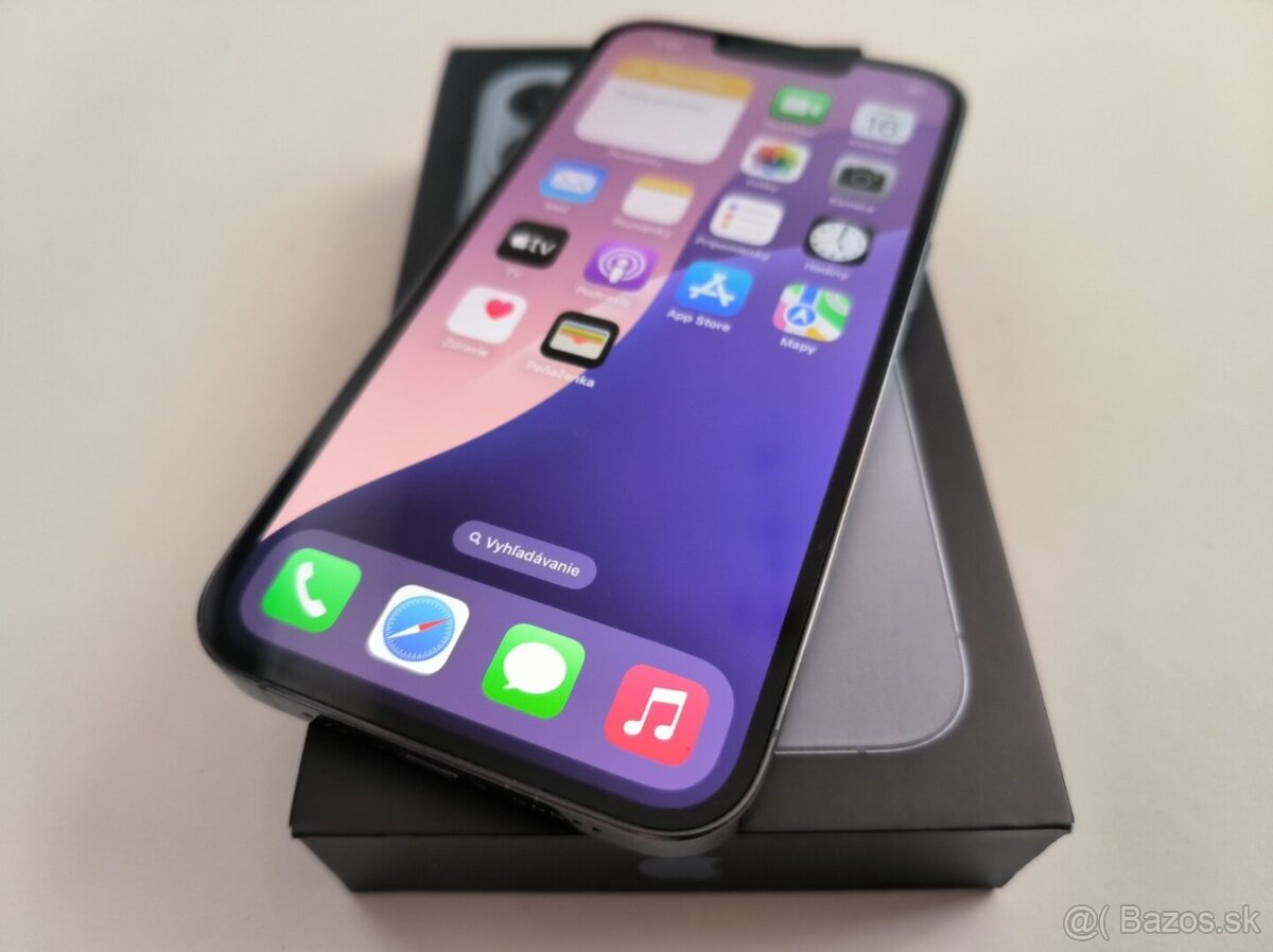 apple iphone 13 PRO 128gb Graphite / Batéria 100%
