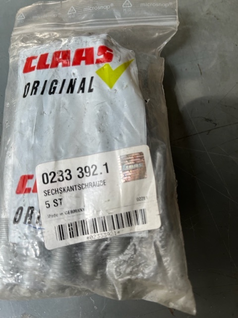 šesťhranná skrutka CLAAS