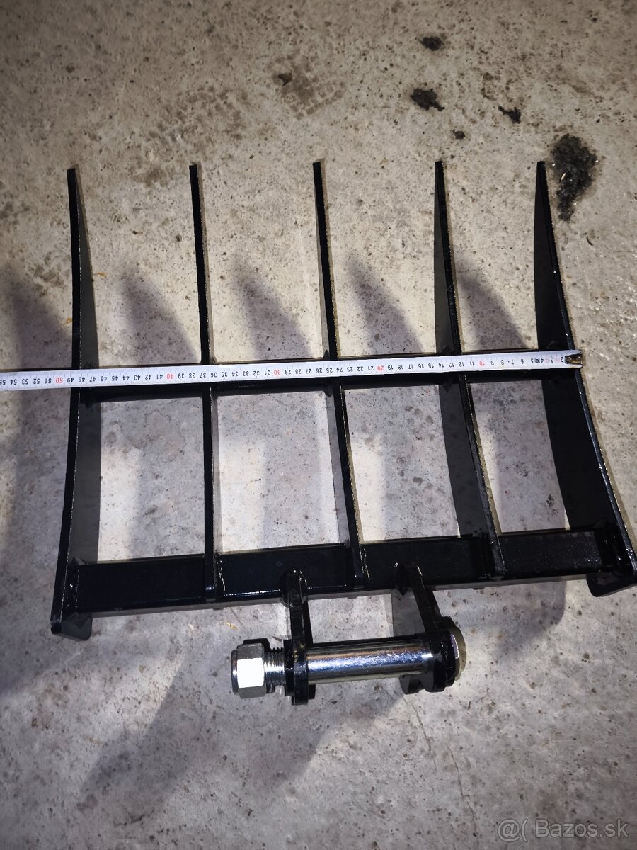 Hrable na minibager 25mm čapy