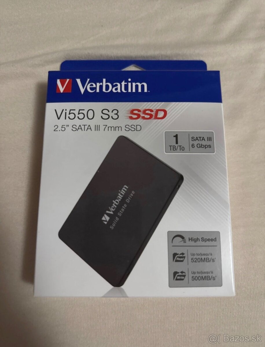Verbatim Vi550 S3 SSD 1TB Nový