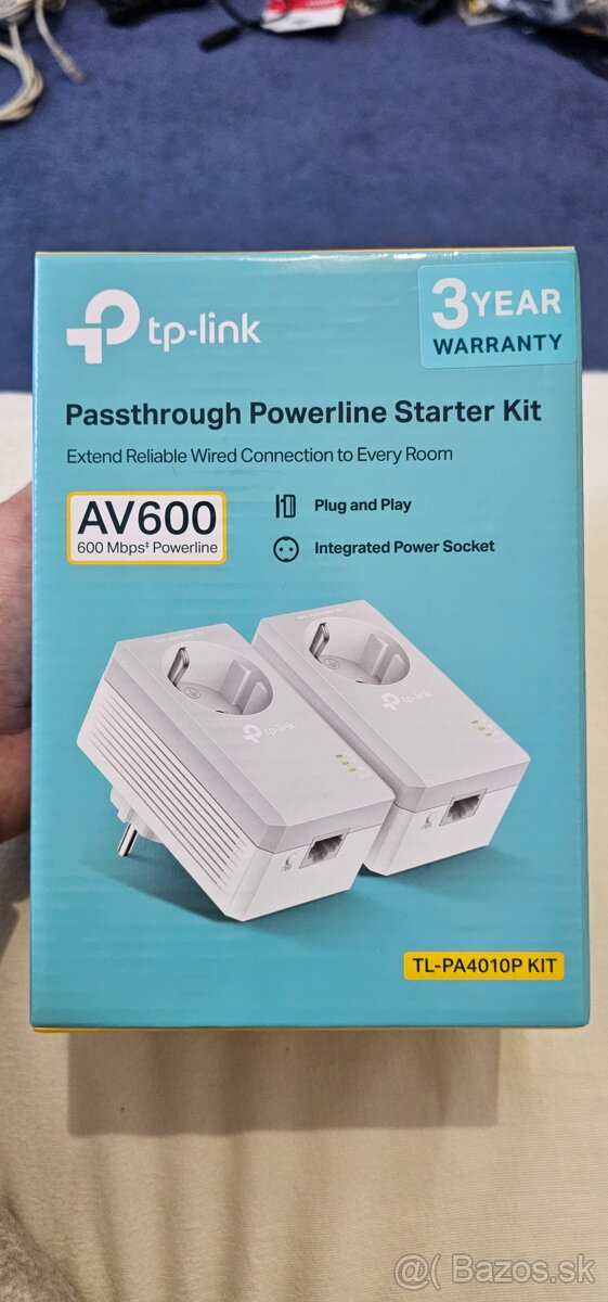 TP-Link sada AV600 Powerline Starter Kit s AC (HW ver.:5.0)
